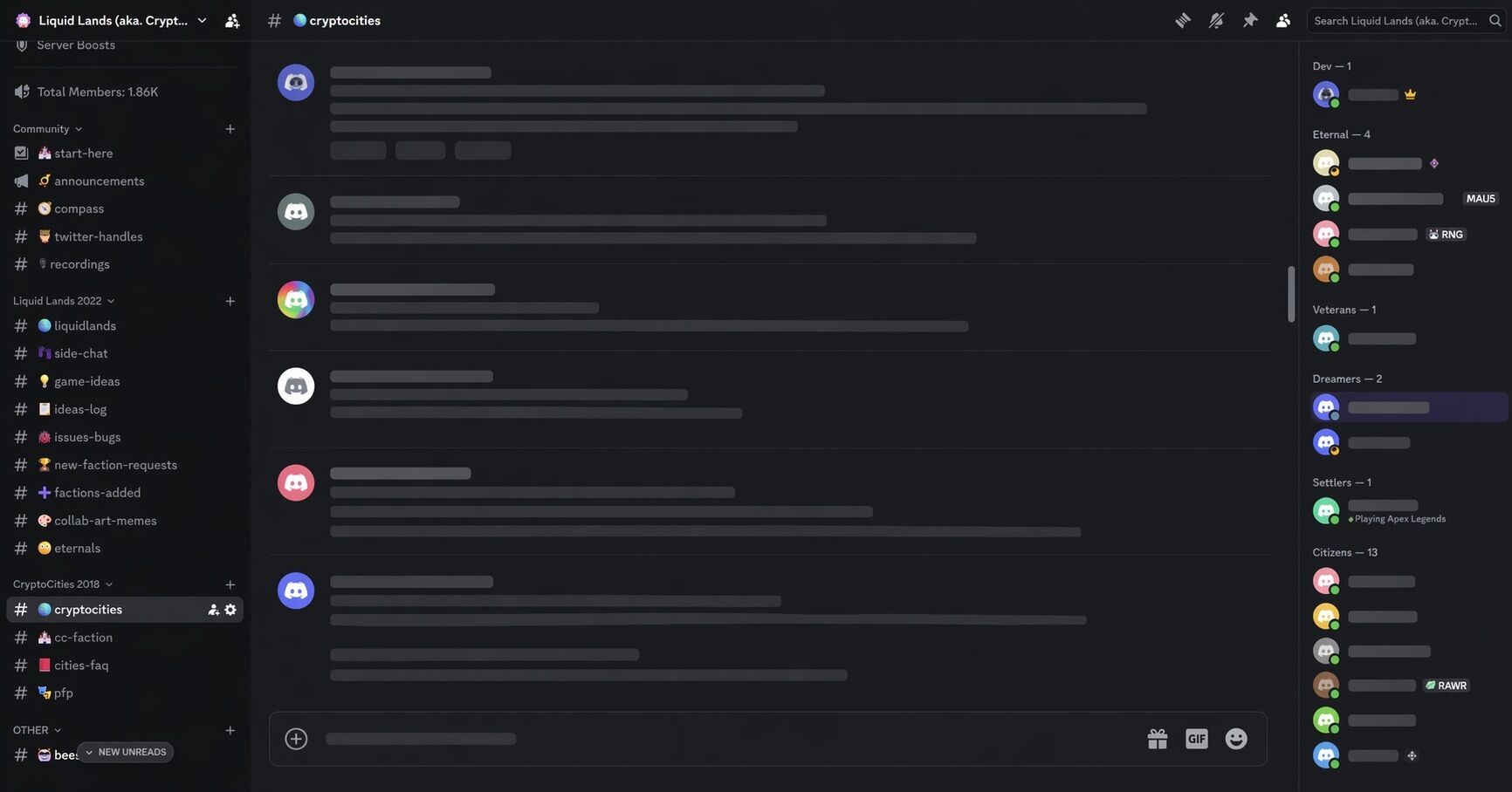 CryptoCities Discord community